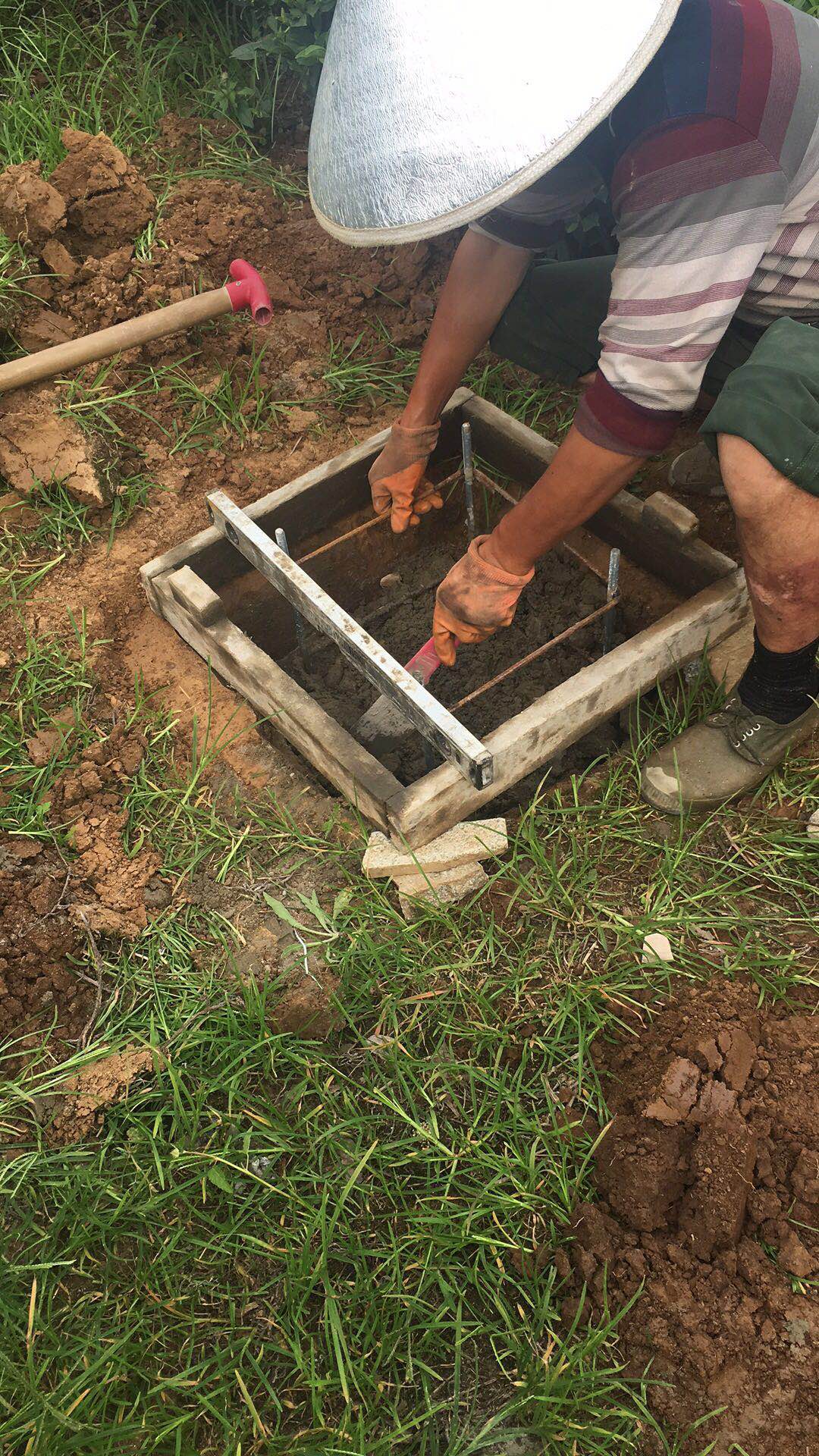 加固模具，找平